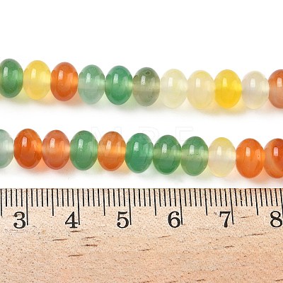 Natural Agate Beads Strands G-Z115-A01-1