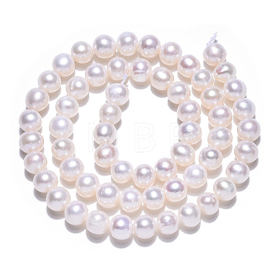 Natural Cultured Freshwater Pearl Beads Strands PEAR-N016-06A-1