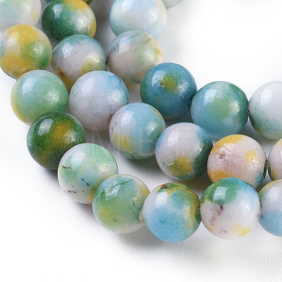 Jade Beads Strands LS-G-D264-6mm-XH05-1