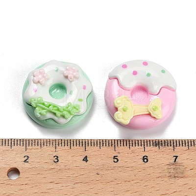 Opaque Resin Decoden Cabochons RESI-I338-08-1
