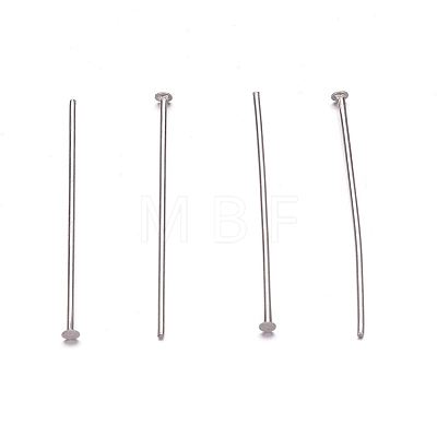 Tarnish Resistant 304 Stainless Steel Flat Head Pins STAS-H358-06C-1