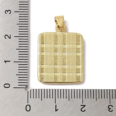 Rack Plating Brass Pendants KK-B092-42G-R-1