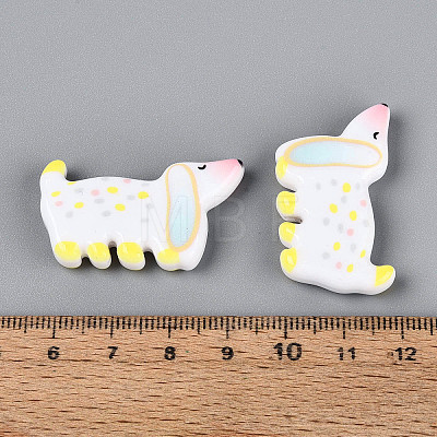 Printed Opaque Resin Beads RESI-N043-04E-1