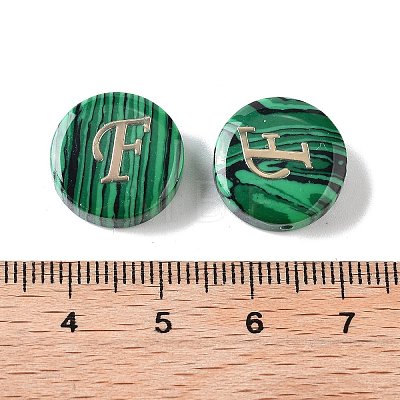 Synthetic Malachite Beads G-A238-01F-1