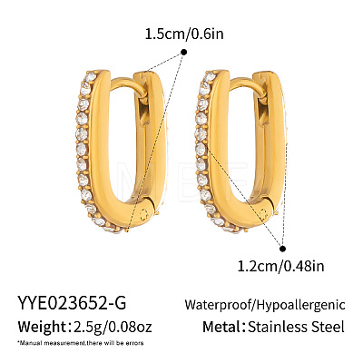 304 Stainless Steel Hoop Earrings for Women LS-KE4093-1-1