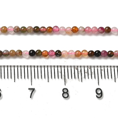 Natural Tourmaline Beads Strands G-B090-A03-01-1