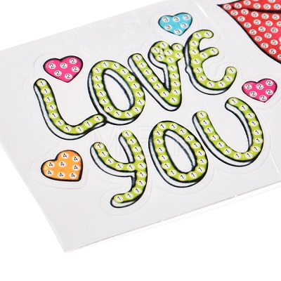 DIY Diamond Painting Stickers Kits For Kids DIY-O016-16-1