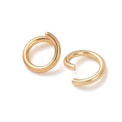 Brass Open Jump Rings KK-G604-08G-03-1