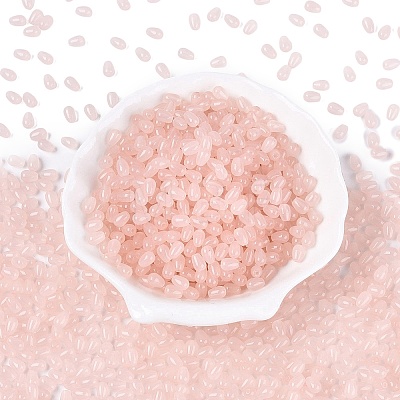 Imitation Jade Glass Beads GLAA-Q113-01A-B02-1
