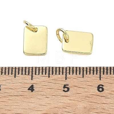 Brass Pendants KK-D229-11G-1