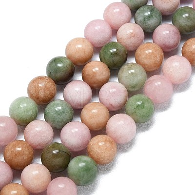 Natural Malaysia Jade Beads Strands G-B165-C06-12mm-1