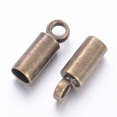 Brass Cord Ends X-KK-H731-AB-NF-1