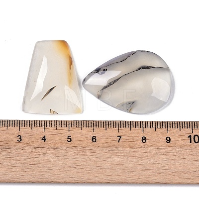 Natural Agate Cabochons G-Q164-02-1