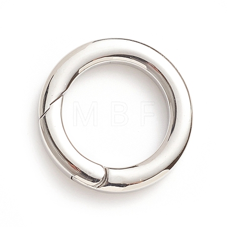 Tarnish Resistant 304 Stainless Steel Spring Gate Rings STAS-I133-14C-1