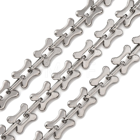 304 Stainless Steel Link Chains CHS-S012-16P-1