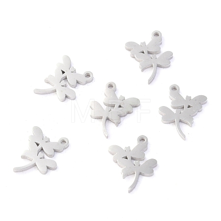 Non-Tarnish 304 Stainless Steel Charms STAS-O142-61P-1