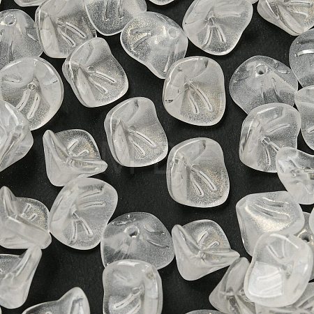Electroplated Glass Beads GLAA-G119-01I-1
