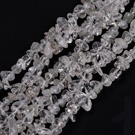 Natural Quartz Crystal Beads Strands G-F703-03-1