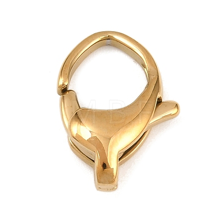 316 Stainless Steel Lobster Claw Clasps STAS-C154-02B-G-1