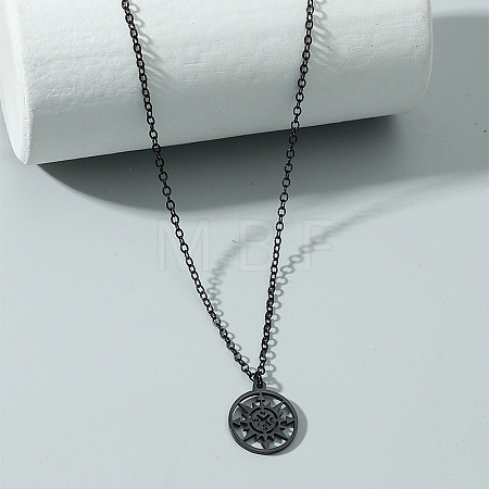 201 Stainless Steel Pendant Necklace for Men FS-WGEDFFE-06-1