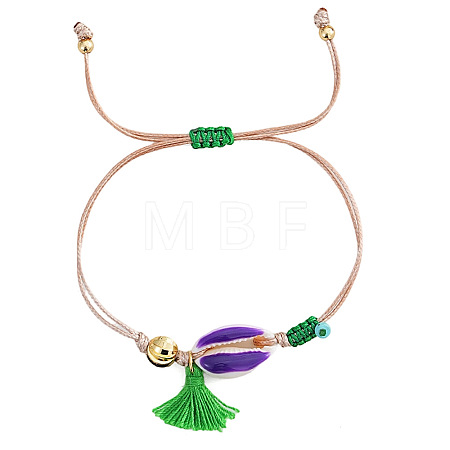 Bohemian Cotton Tassels Charm Bracelets EO4555-1-1