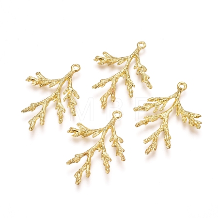 Electroplated Alloy Pendants X-PALLOY-I176-14G-1