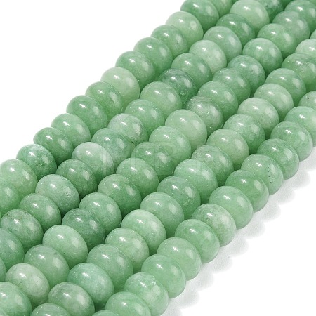 Dyed Natural White Jade Beads Strands G-G107-A21-01-1