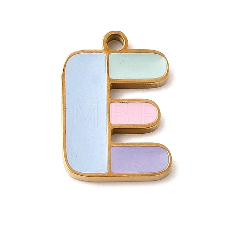 304 Stainless Steel Pendants STAS-K297-09E-G-1