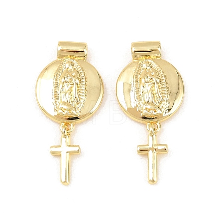 Brass Pendants KK-F931-30D-G-1