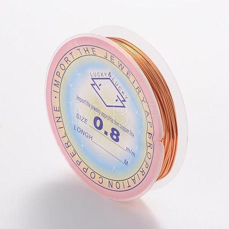 Copper Jewelry Wire CWIR-CW0.8mm-14-1