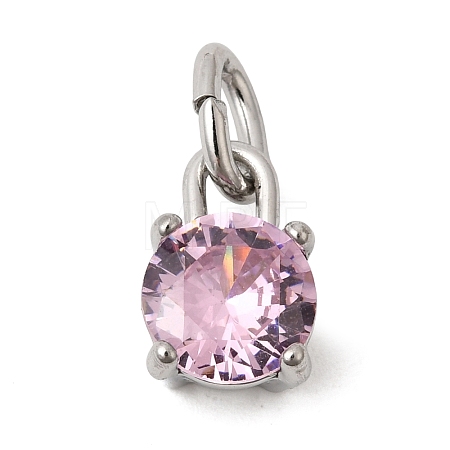 Birthdaystone Theme October 304 Stainless Steel Charms STAS-B128-60P-10-1