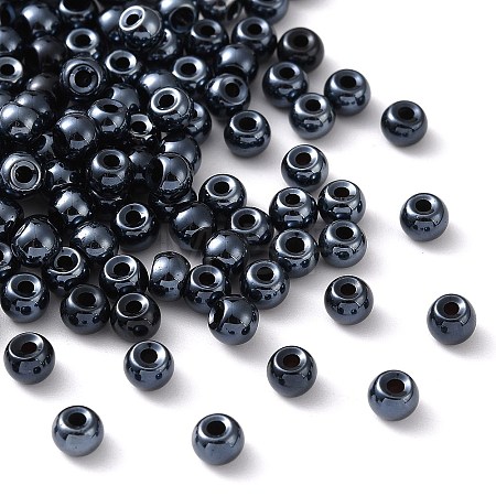Electroplated Glass Beads GL-G001-02A-03-1