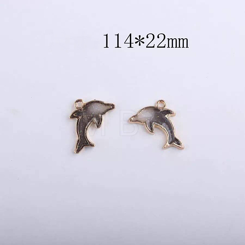 Alloy Enamel Pendants ENAM-TAC0001-38LG-01-1