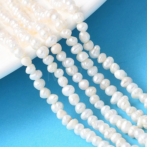 Natural Cultured Freshwater Pearl Beads Strands PEAR-I007-07L-02A-1