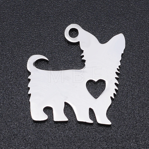 201 Stainless Steel Silhouette Charms STAS-N090-JN853-1-1