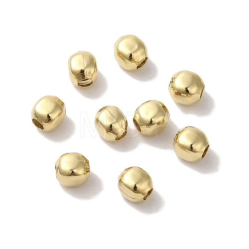 Brass Beads KK-K383-08A-G-1