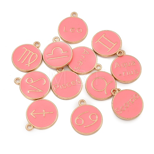 Alloy Enamel Pendants ENAM-XCP0001-45B-02-1