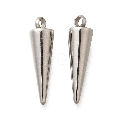 201 Stainless Steel Pendants STAS-F311-05P-09-1