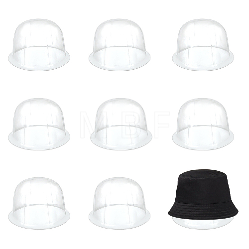 PVC Plastic Hat Stand Rack DIY-WH0030-33-1