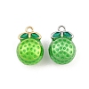 Brass Enamel Pendants KK-CBA6818-12P-2