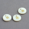 Freshwater Shell Pendants X-SSHEL-S249-H-1