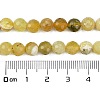 Natural Yellow Opal Beads Strands G-L597-C05-05-4