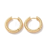 Spiral Rings Brass Hoop Earrings for Women EJEW-B056-02G-04-1