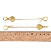 304 Stainless Steel Pendants & Natural Cultured Freshwater Pearl Leverback Earrings EJEW-JE07259-03-4