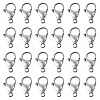 Yilisi 100Pcs 304 Stainless Steel Lobster Claw Clasps STAS-YS0001-27-10