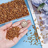 3000Pcs Silver Lined Glass Bugle Beads SEED-ME0001-29-3
