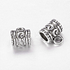 Tibetan Style Alloy Tube Bails LS-LF8011Y-2