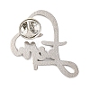 Faith Theme Zinc Alloy Brooch JEWB-C035-02B-P-2