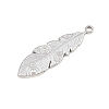 304 Stainless Steel Pendants SA-CBA038A-02P-2