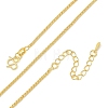1.5MM Brass Wheat Chain Necklaces for Women KK-CBA4FD4-10G-4